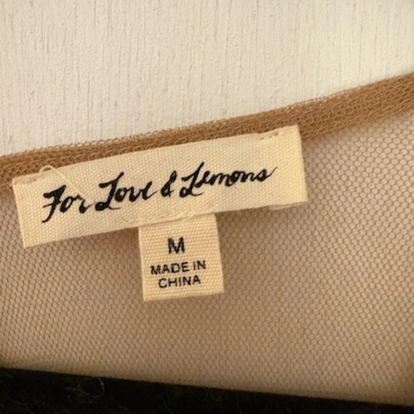 For Love and Lemons Tulle Matador Dress, Sz M - Picture 9 of 15
